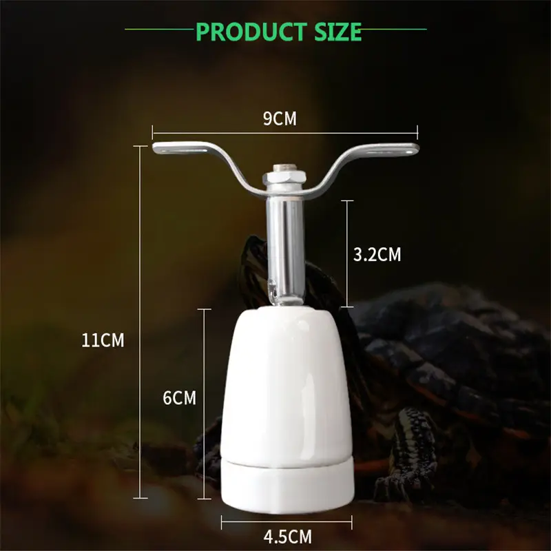 Reptile Ceramic Heat Lamp Holder E27 Base