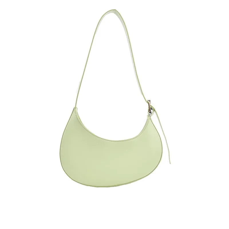 Fashion All-match Temperament Single Shoulder Handbag - Green