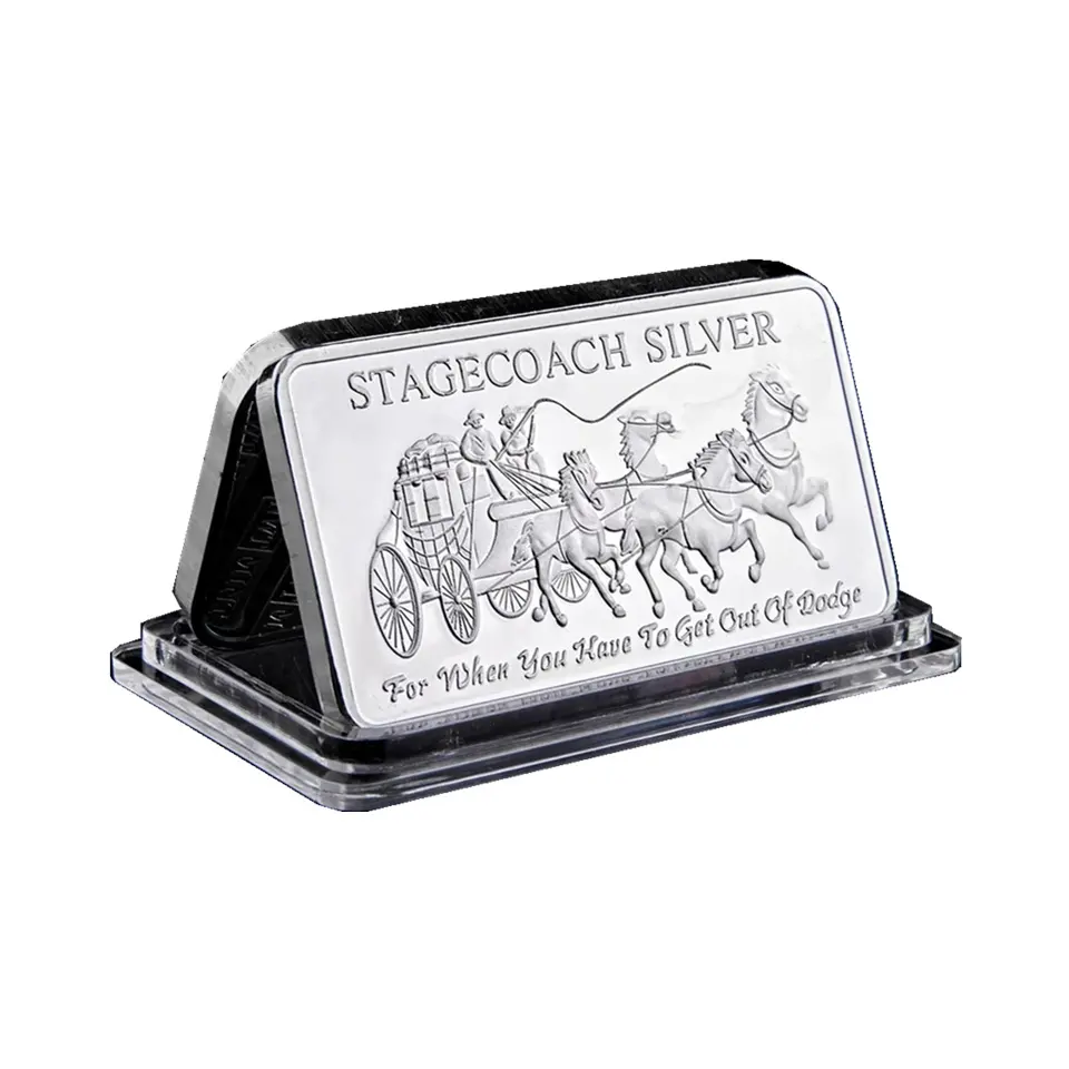 Northwest Region Territorial Mint 999 Fine Stagecoach Ounce 999