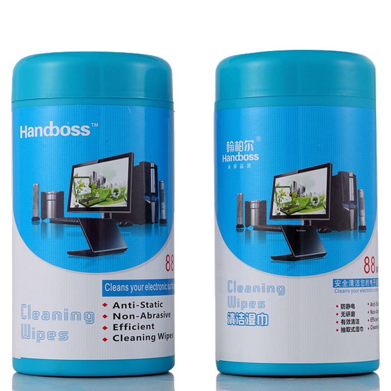 LCD Screen Film Cleaning Wipes Mobile Phone Wipes 88 Pieces Of Barreled Boutique Cleaning Wipes Factory Customized — view 2
