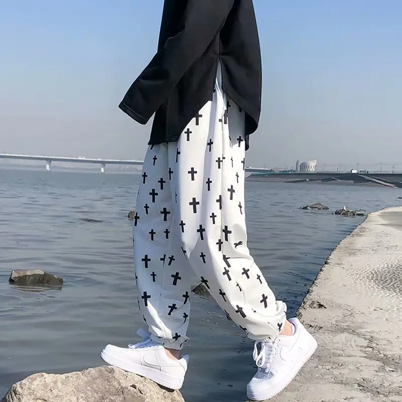 Pants Men's Spring Footwear Casual Trousers Loose