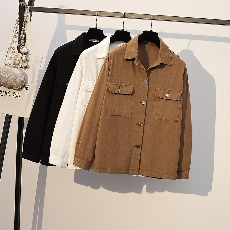 Women's Loose All-Match Denim Tooling Jacket