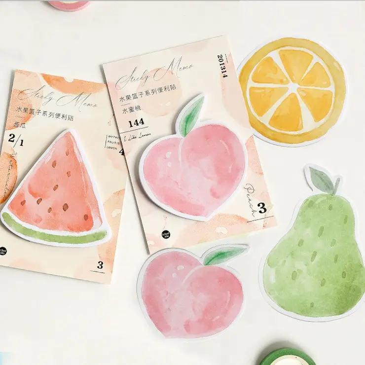 Fruit Shape Cute and Creative Memo Pad