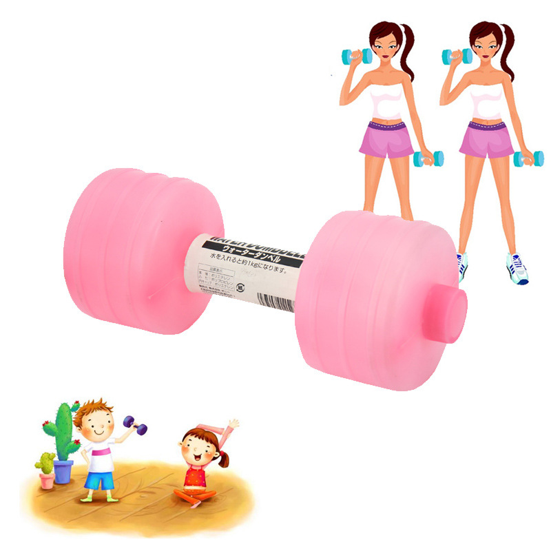 Body Building Water Dumbbell Weight Dumbbells Slimming Fitness Gym Equipment Yoga for Training Sport Plastic Bottle Exercise - Image 3