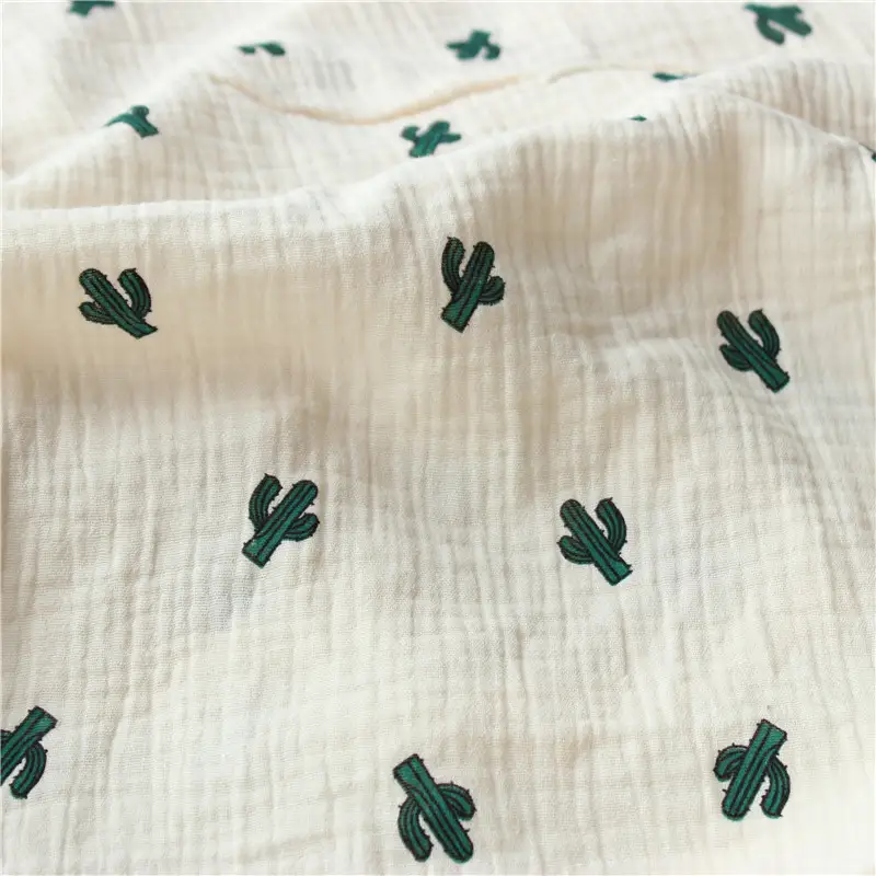 Cotton Crepe Printed Children's Clothing Fabric