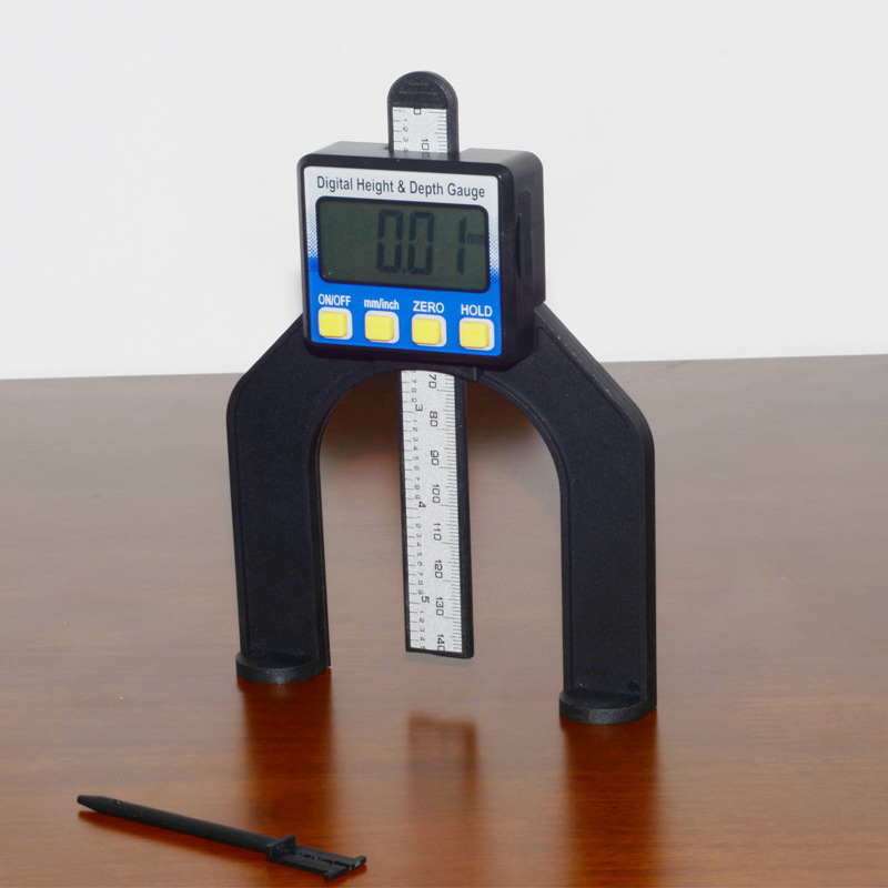 Digital Depth Gauge for Woodworking and Router Table Setup