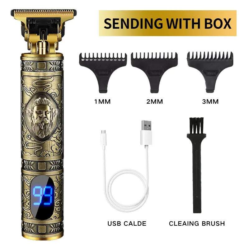 Electric Hair Clipper, Oil Head Engraving Razor