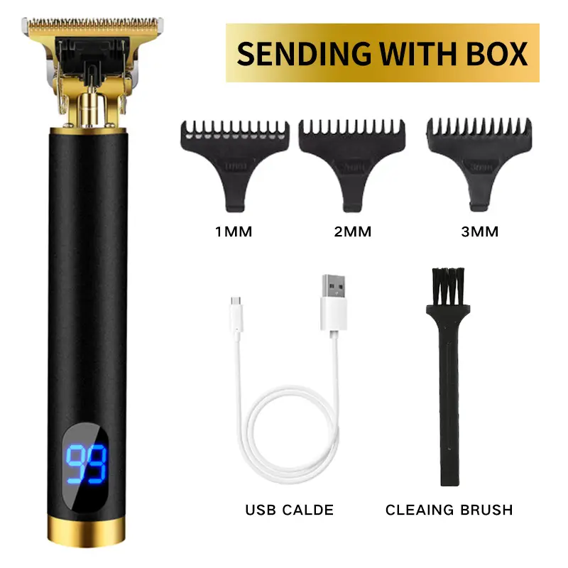 Electric Hair Clipper, Oil Head Engraving Razor
