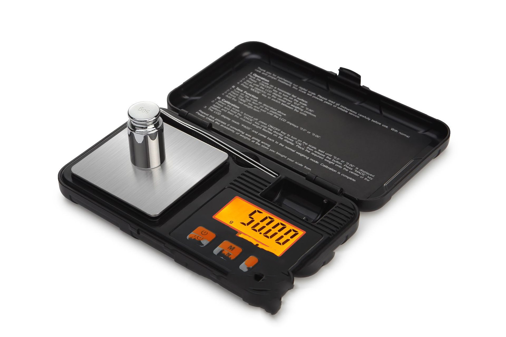 New Tool Box Jewelry Scale 0.01G50G Carat Scale 0.001G Portable Electronic Scale With Weight — foto 4
