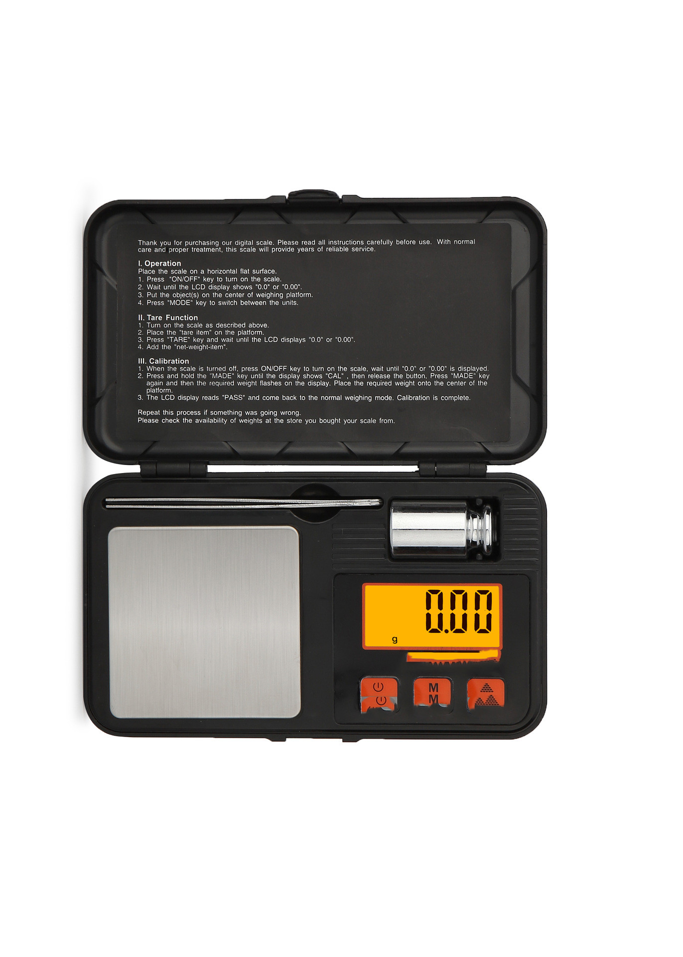 New Tool Box Jewelry Scale 0.01G50G Carat Scale 0.001G Portable Electronic Scale With Weight — foto 5