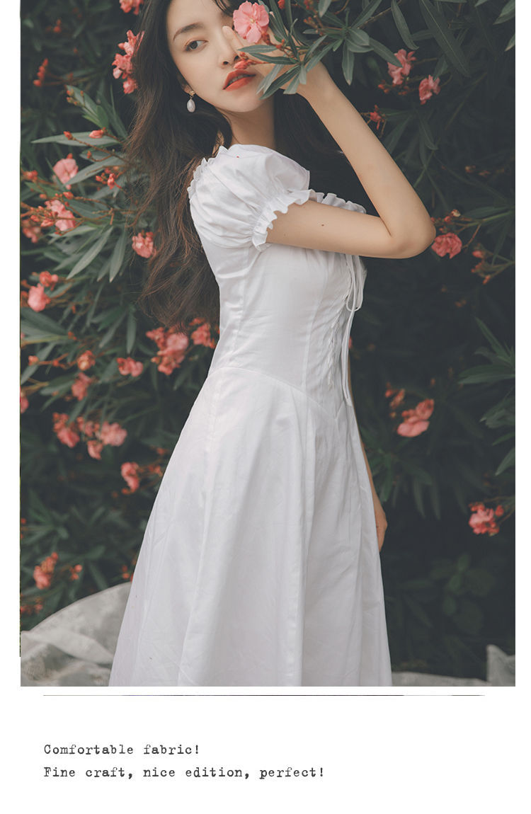 French Palace Retro Girl Lisianthus Skirt