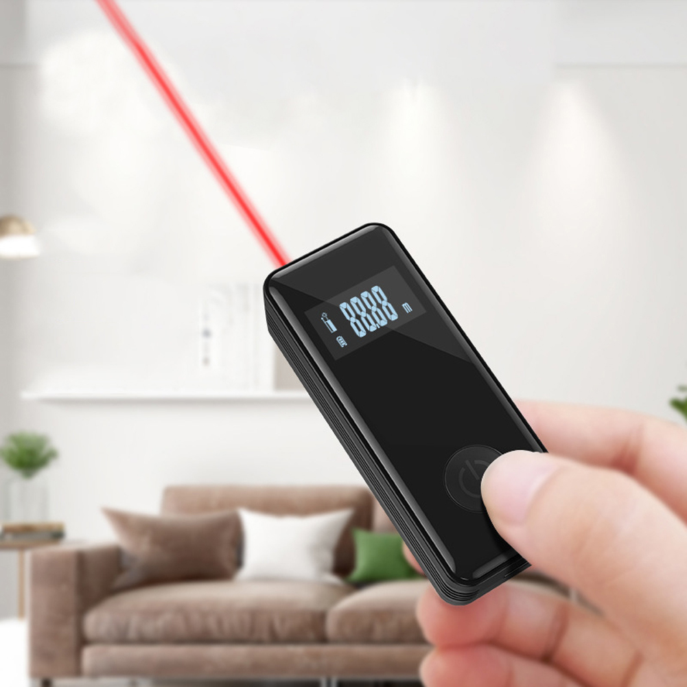 Handheld Mini Electronic Infrared Range Finder Laser Ranging 30M Lithium Battery Direct Charging Digital Display Electronic Portable — foto 5