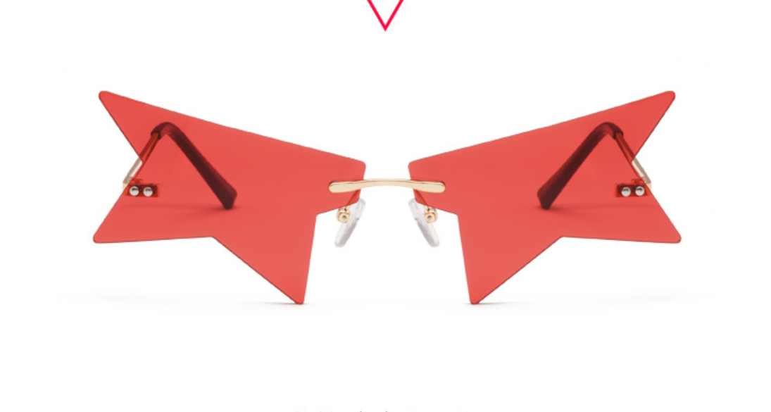 Title 1, Five-pointed Star Trend Sunglasses