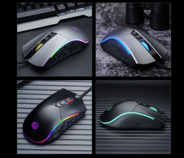 Mus Wired Gaming USB Notebook Home Office skrivebord - Miniatyr 3