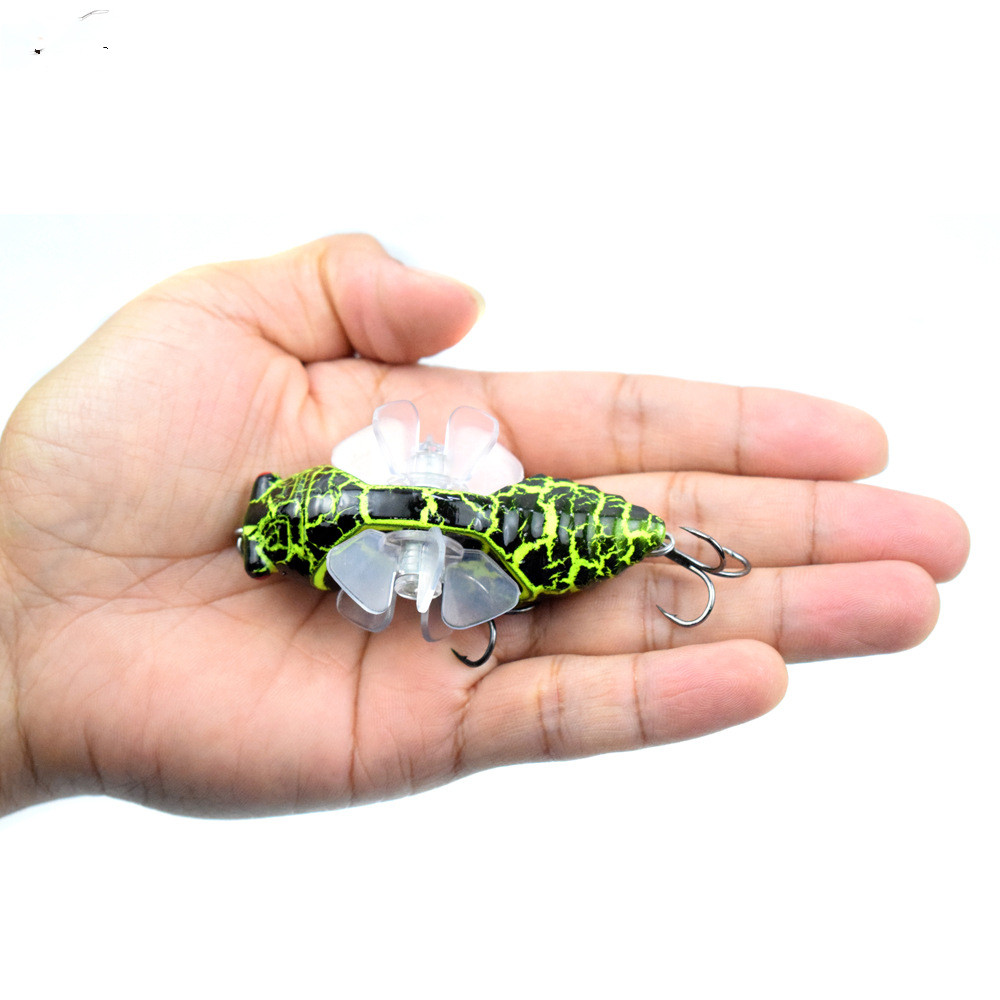 Title 5, Zhiluya Water System Simulation Bait 7.5cm 15.5...