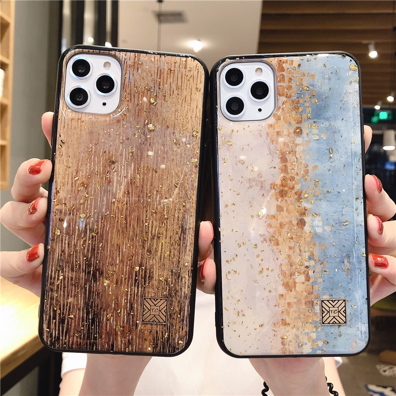 Compatible with Apple, Compatible with Apple , Luxury Ins Bling Silicone Phone Case, Soft Back Cover for iPhone 12 Mini 11 Pro Xs Max X XR 7 8 SE Plus