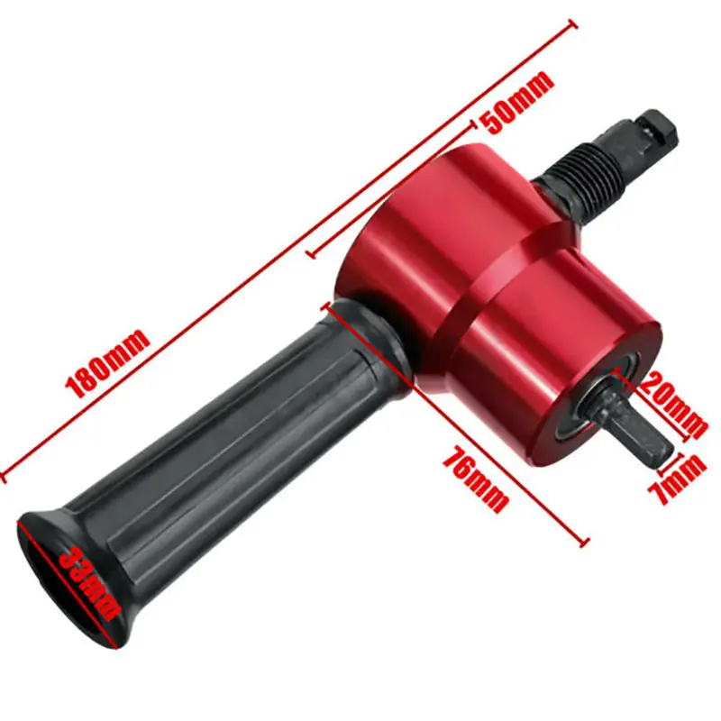 Metal Sheet Nibbler Attachment for Power Drill