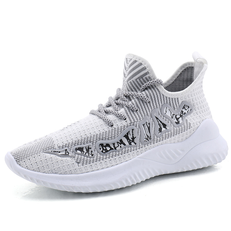 Title 1, Flying Woven Mesh Sports Shoes Men