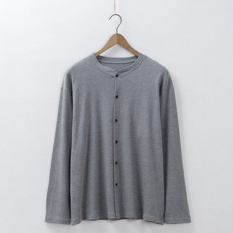 Middle-aged And Elderly Cardigan Underwear Men