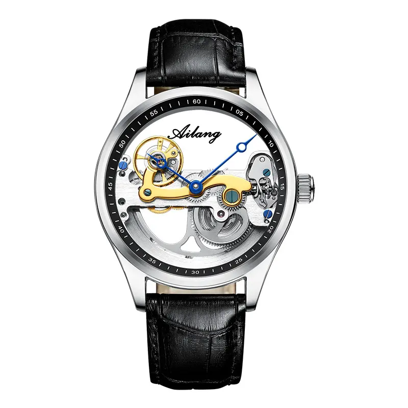 Automatic Mechanical Watch Creative Hollow Male Generation Silicone Band