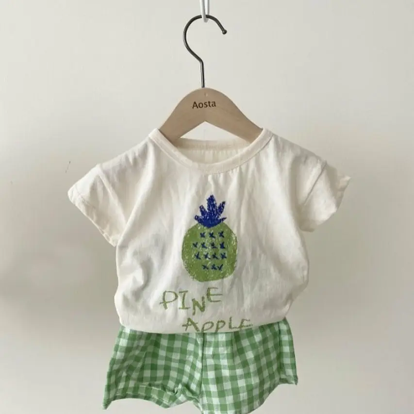 Fruit Short-sleeved Suit Cotton Refreshing