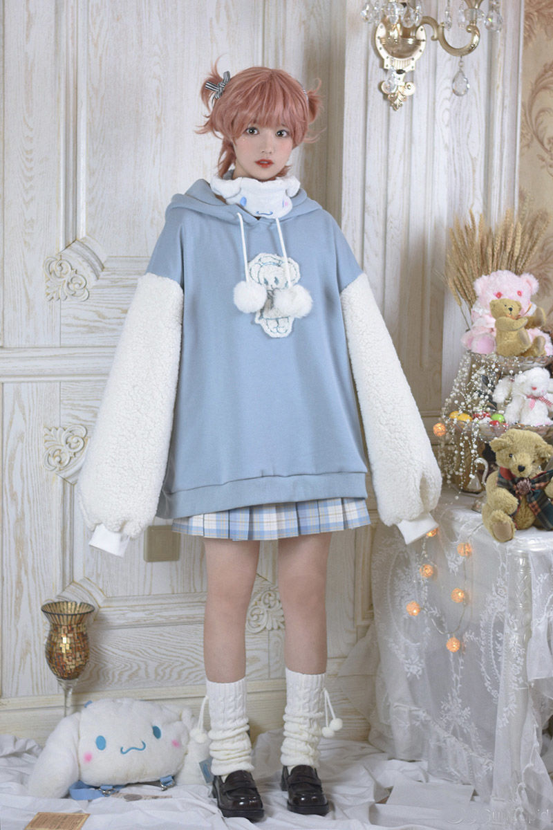 Title 2, Autumn Kawaii Lolita Women Hooded Sweatshirt So...