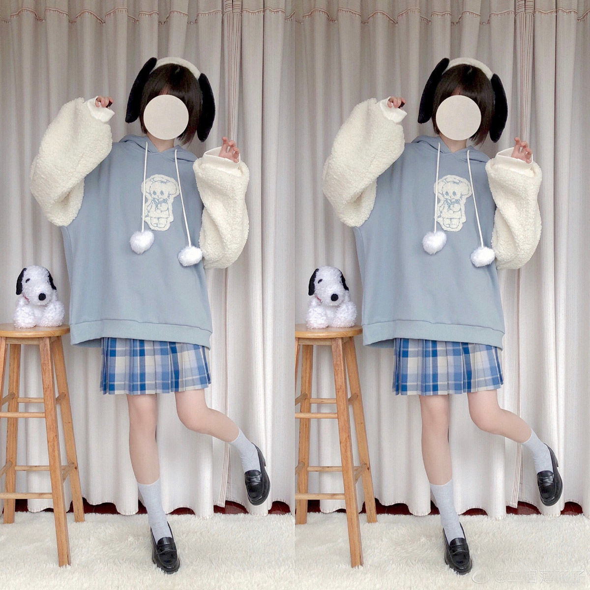 Title 1, Autumn Kawaii Lolita Women Hooded Sweatshirt So...