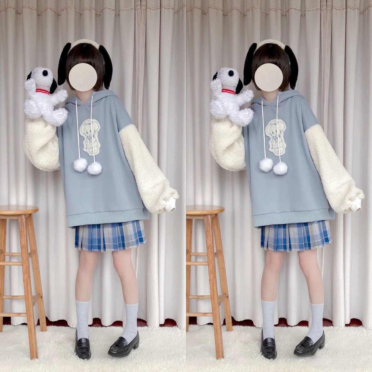 Title 3, Autumn Kawaii Lolita Women Hooded Sweatshirt So...