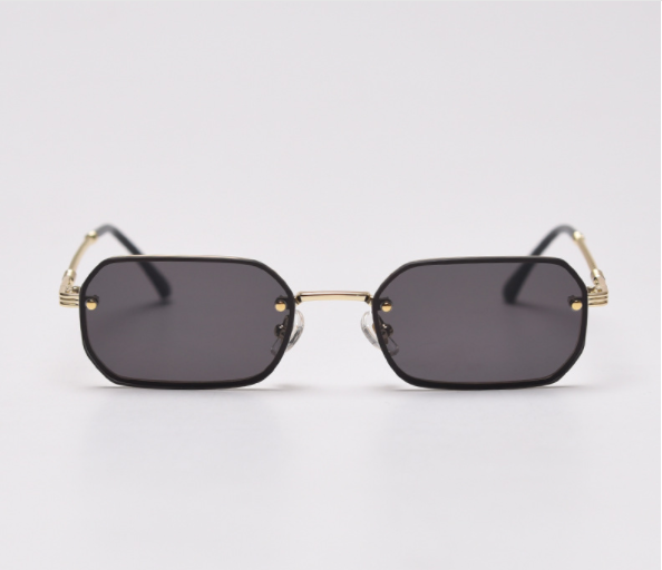 Title 4, Narrow-sided Small Frame Sunglasses, Trendy Str...