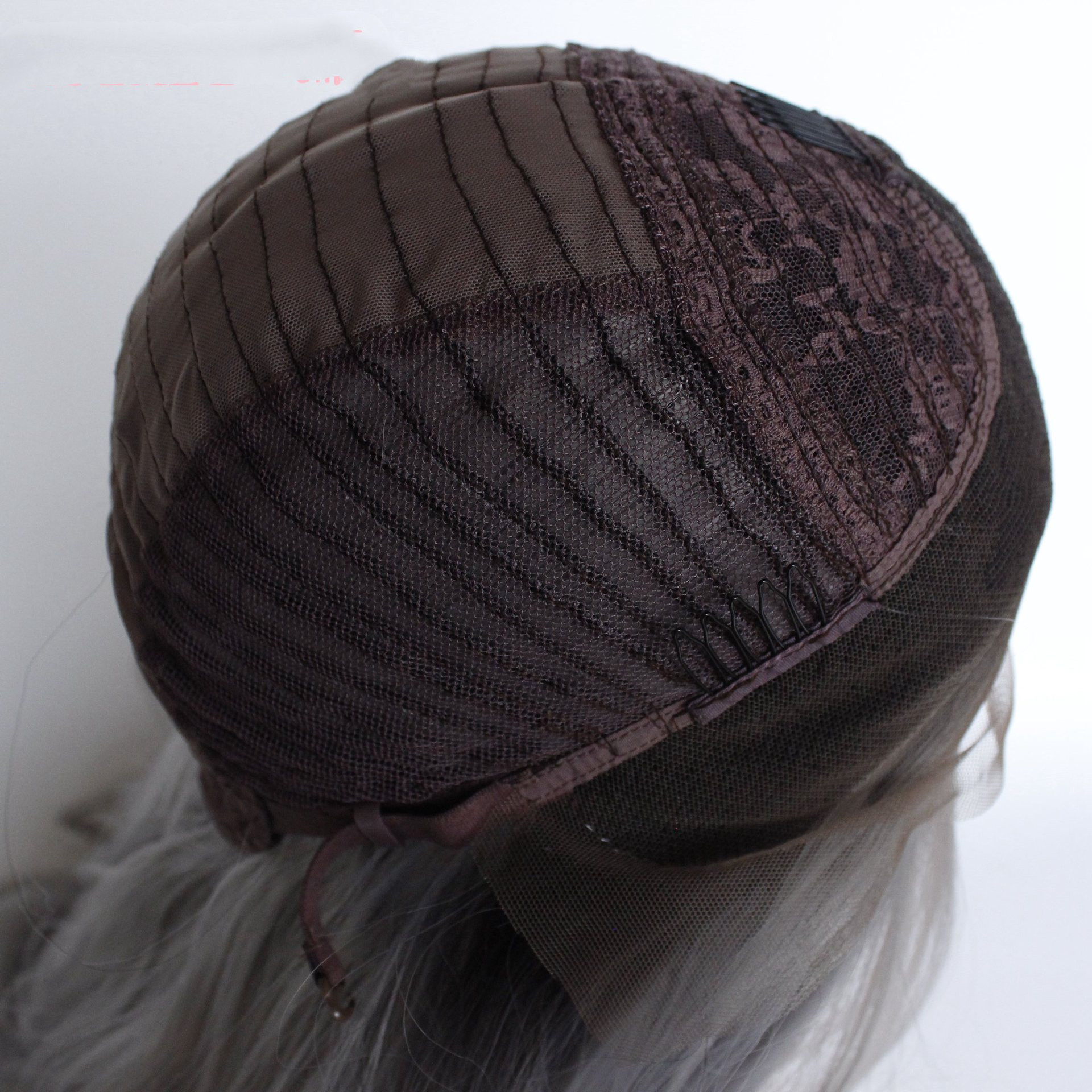 Полный кружевной парик, большой объем, большая волна, головной убор в повседневном стиле