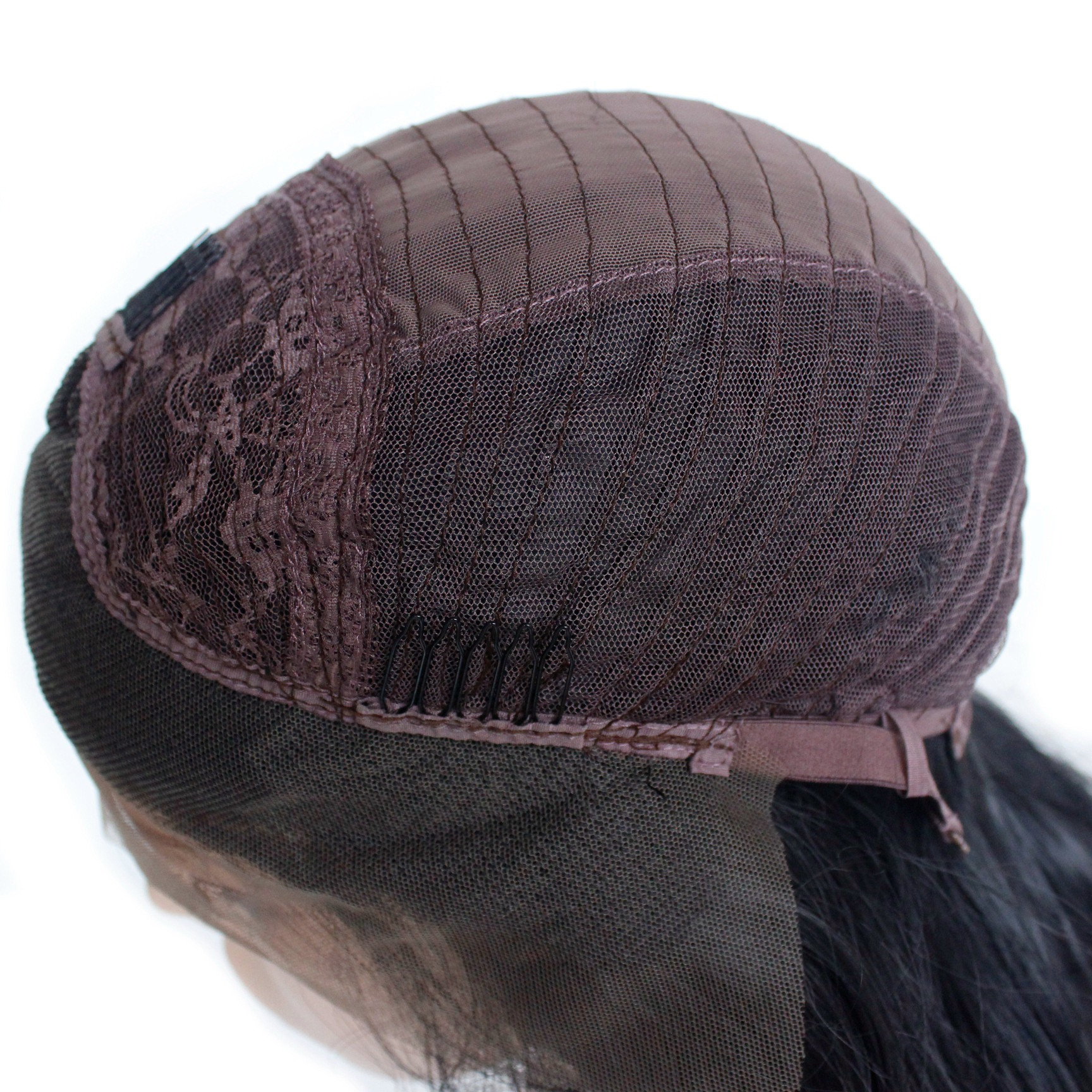 Полный кружевной парик, большой объем, большая волна, головной убор в повседневном стиле