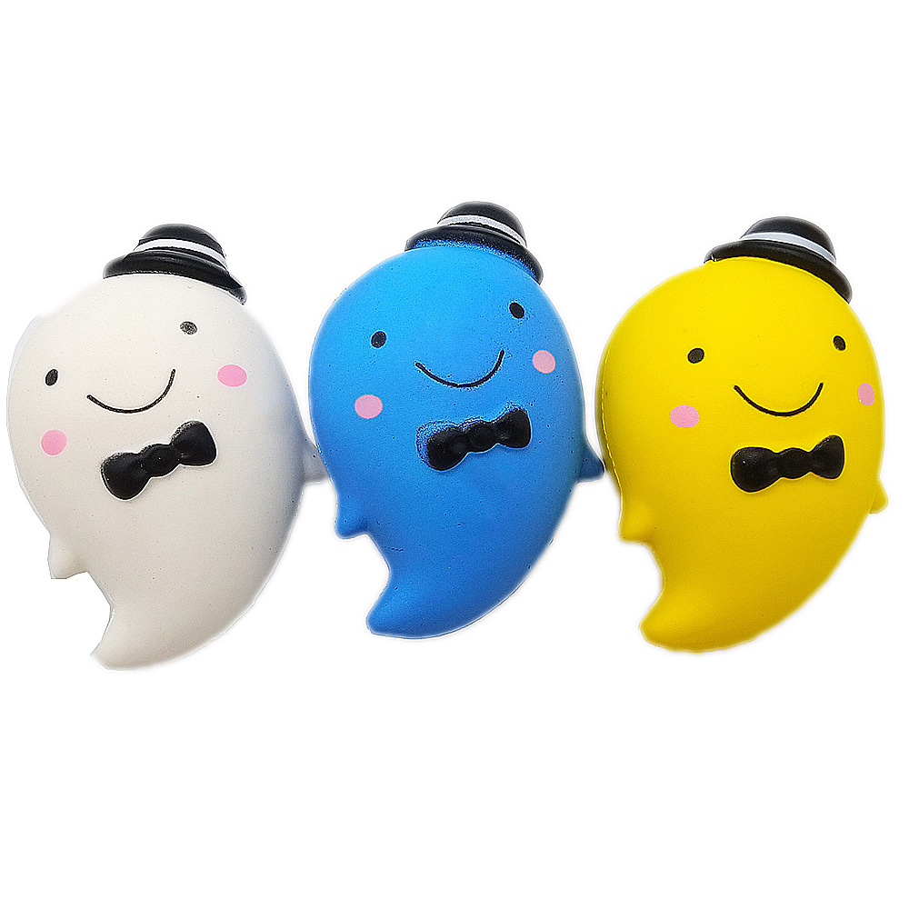 Antistress Toys For Adult Squeeze Slow Rising Gentle Ghost Squishis Water Drop Kawaii Chancery Toy D