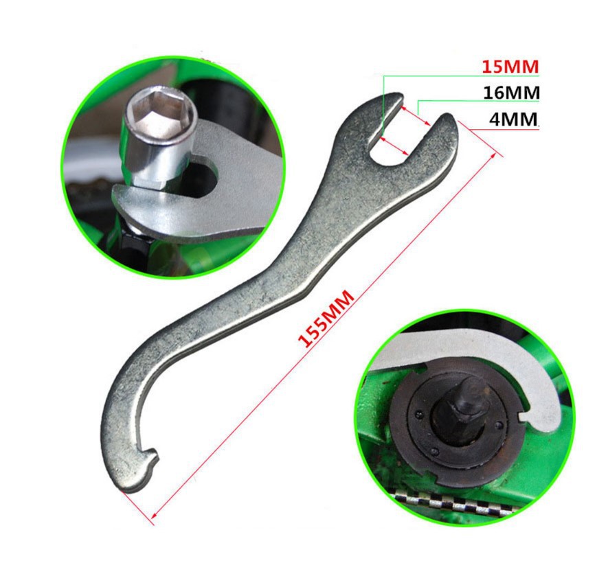 Tail hook wrench