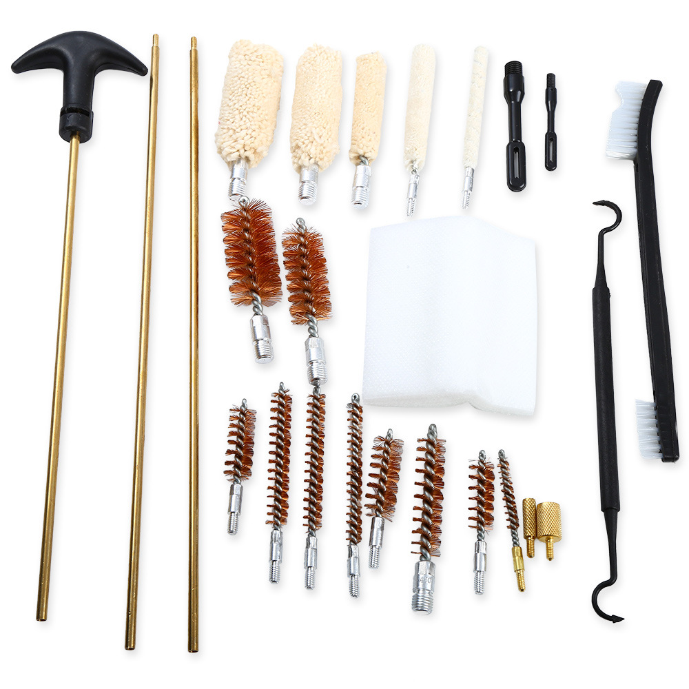 24pcs Gun Cleaning Kit Universal Gun Brush Tool for Pistol