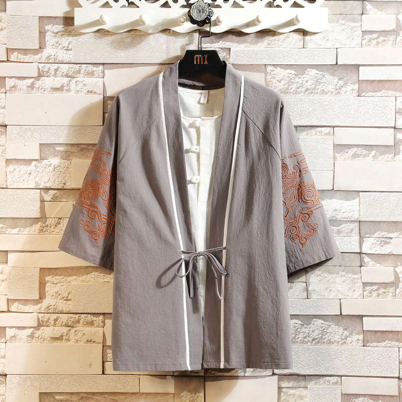 Retro Chinese Style Antique Retro Embroidered Robe