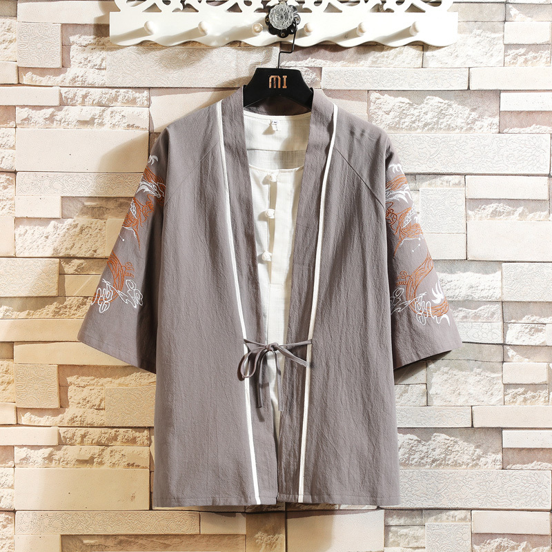 Retro Chinese Style Antique Retro Embroidered Robe