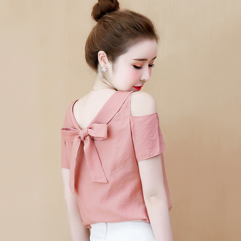 New Polka Dot Off-the-shoulder Top