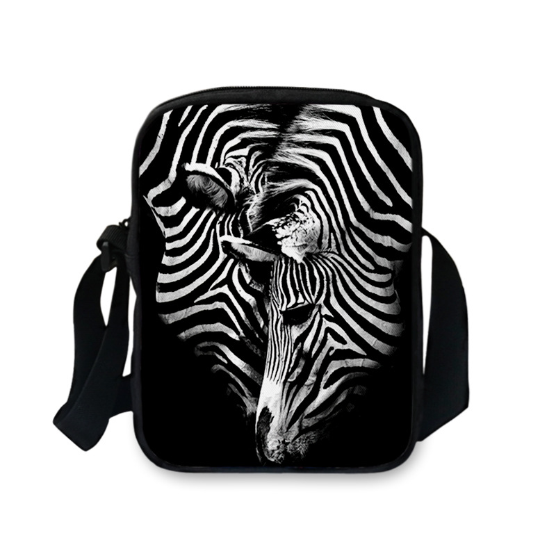 Title 12, FORUDESIGNS Crazy 3D Paard Messenger Bags Dames...