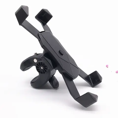 Anti-Falling and Anti-Shake Bicycle Bracket Motorcycle Automatic Telescopic Four-Claw