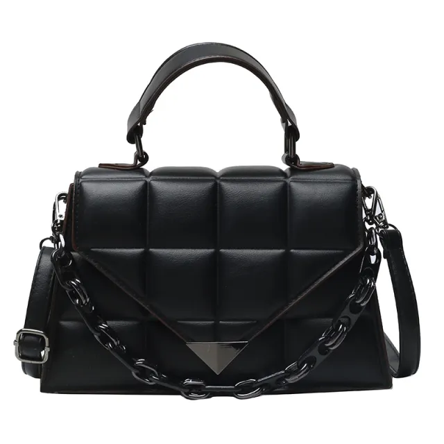 Trendy Korean Fashion One Shoulder Messenger Bag Black - Shop at LoveMi