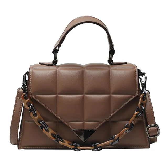 Trendy Korean Fashion One Shoulder Messenger Bag Khaki - Shop at LoveMi