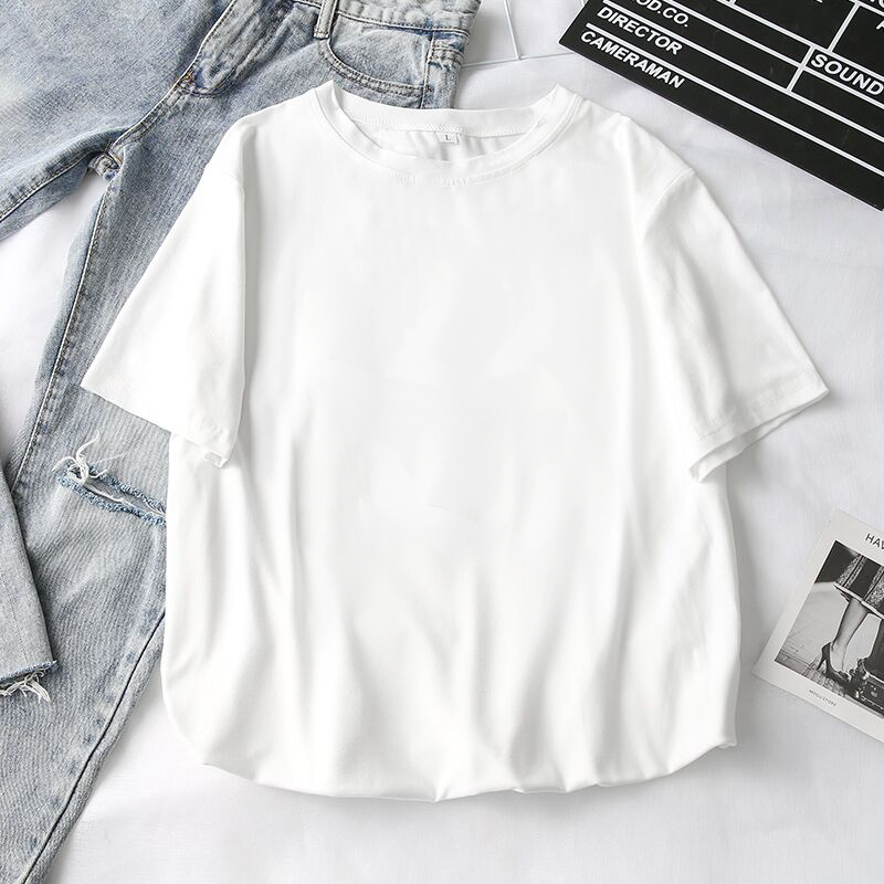 Trumpet Sleeve Summer All-match T-shirt Top Clothes Summer Tide