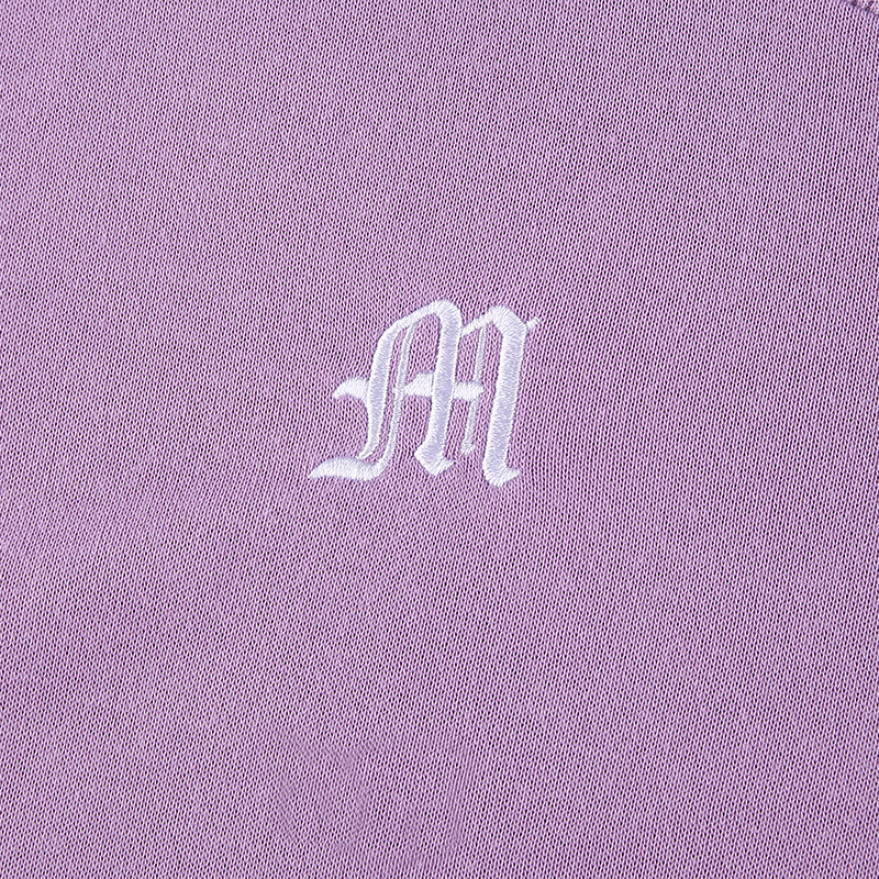 Letter Embroidery Contrast Stitching Sweatshirt