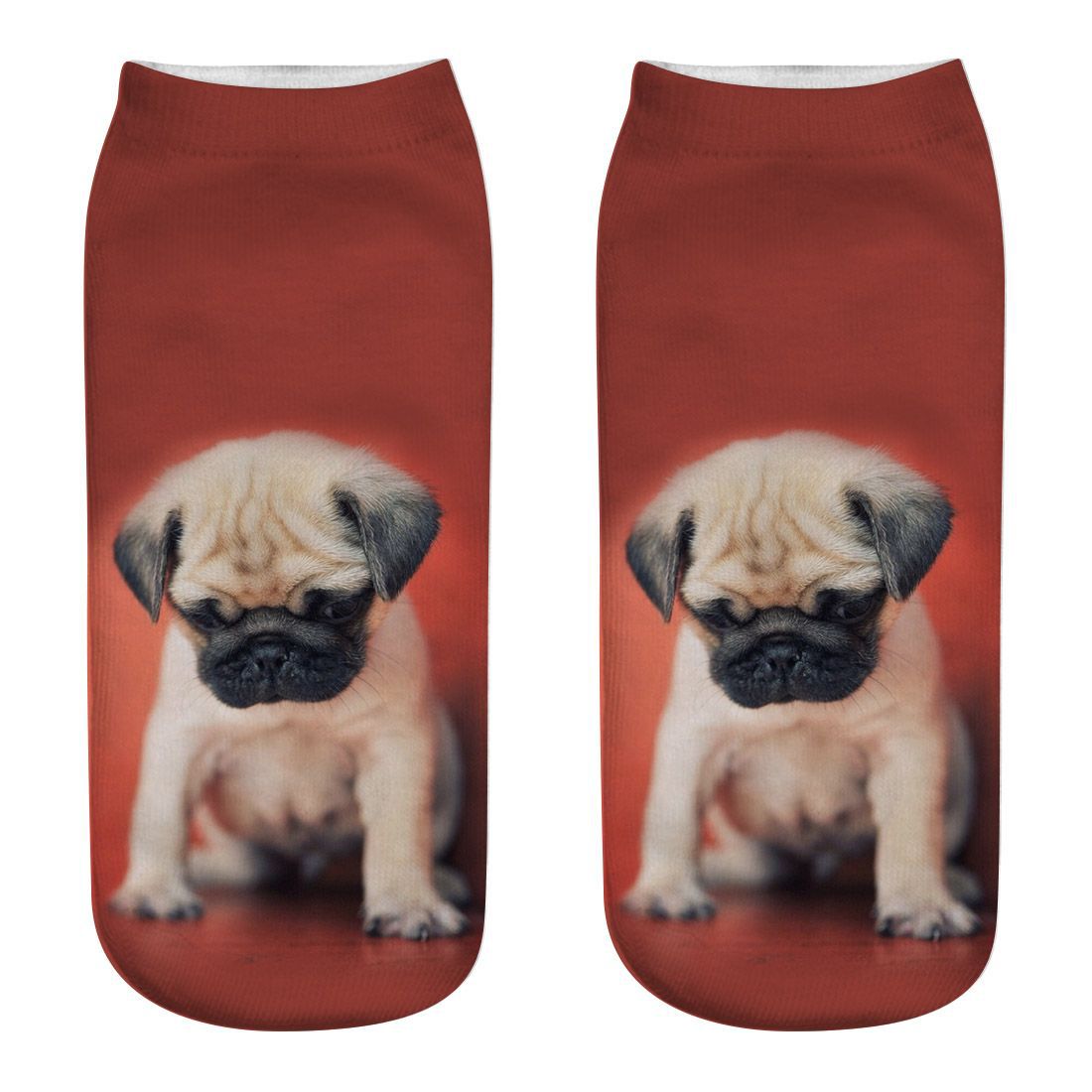 Title 2, New Dog Series 3D Printed Socks Puppy Printed S...