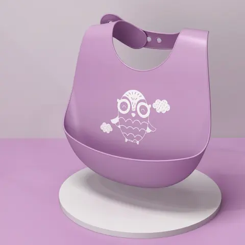 Baby Eating Bibs Food Supplement Children Kids Saliva Waterproof