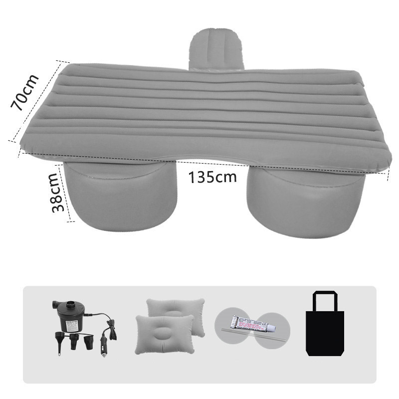 Inflatable Bed Car Supplies In The Back Of The Mattress Sleeping Mattress Car Rear Air Cushion Bed Car — foto 4