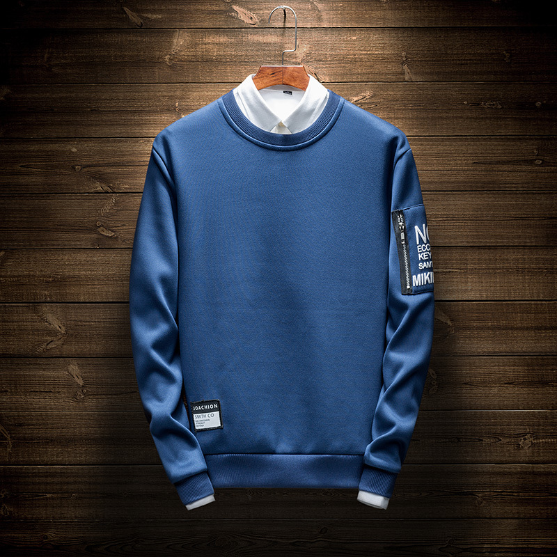 Cross-Border New Autumn New Loose Casual Sweater Men's Comfortable Korean Version Of The Trend Of Youth Sweater Men's Clothing