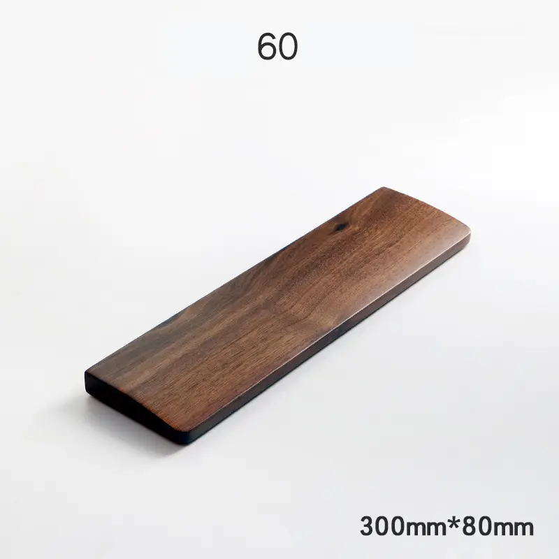 Mechanical Keyboard Walnut Wood Hand Rest Wristband