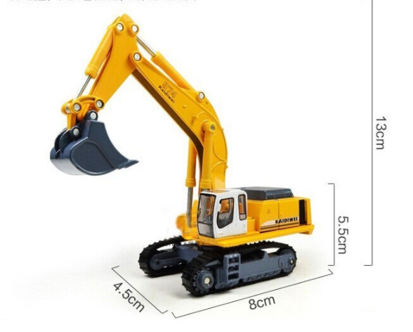 Title 1, Postal Alloy Excavator Model Genuine Kaidiwei S...