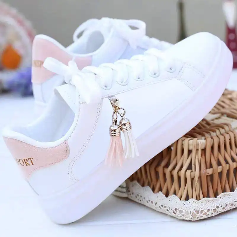 Mesh white shoes ladies fashion breathable students